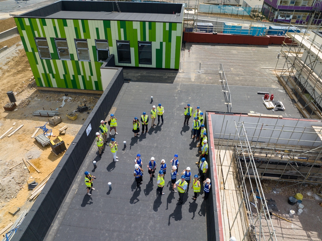 Topping out Ceremony, The Valley School