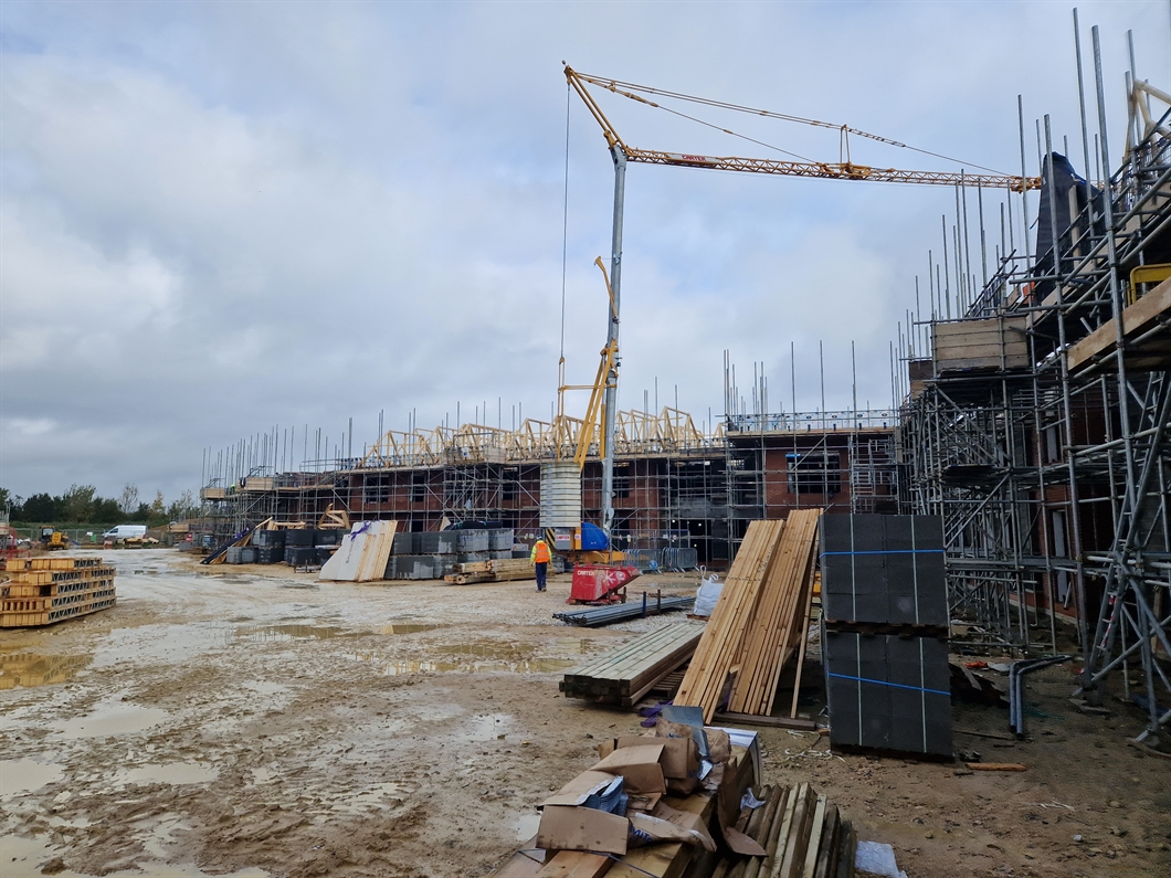 Site Progress at Welton - Extra Care Scheme