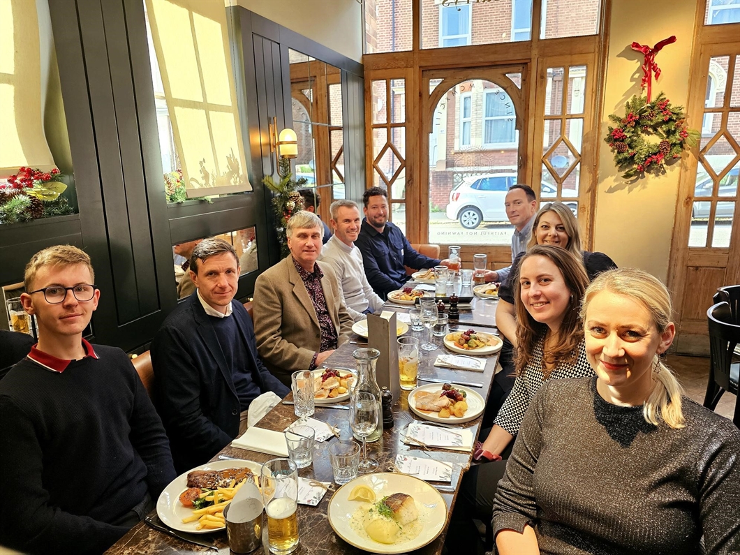 Exeter Office Festive Lunch